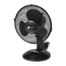 Tafelventilator - zwart - ⌀28x38 cm