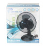 Tafelventilator - zwart - ⌀28x38 cm