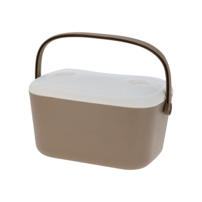 Koelbox 20 liter - beige - 47x34x26 cm