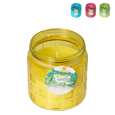 Citronella kaars - ø11.2x12 cm - diverse varianten