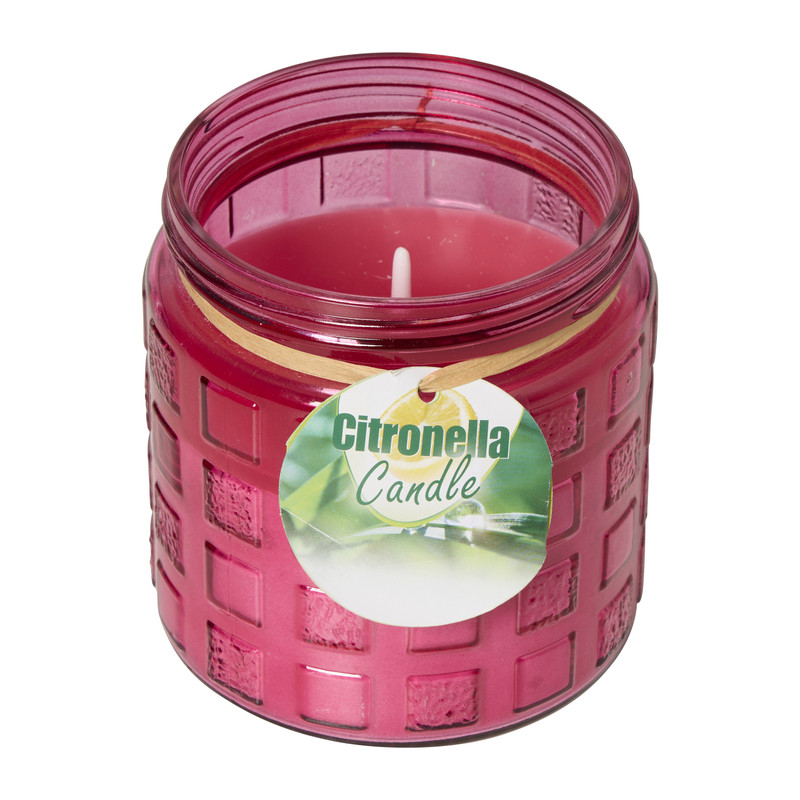 Citronella kaars - ø11.2x12 cm - diverse varianten