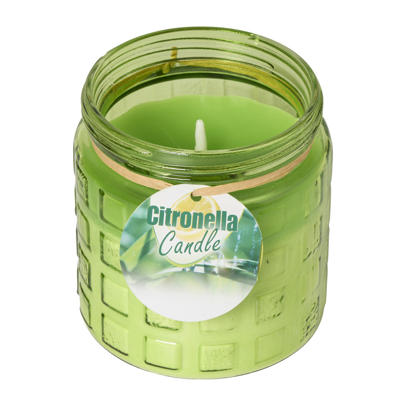 Citronella kaars - ø11.2x12 cm - diverse varianten