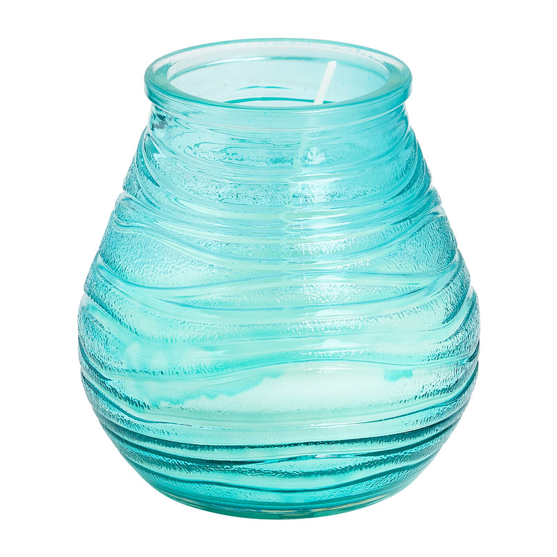 Lowboy kaars - blauw
