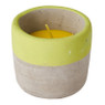 Citronella kaars in beton pot - diverse kleuren - ø8x8 cm