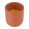 Citronella kaars terracotta - ø8x8 cm 