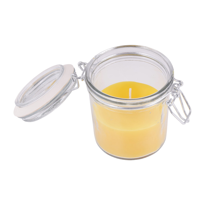 Citronella kaars in weckpotje - ø9x10 cm 
