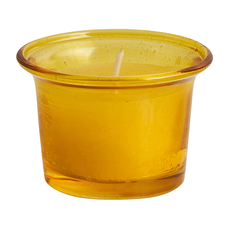 Citronella kaars in glas - diverse varianten