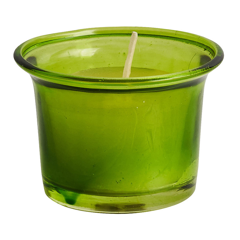 Citronella kaars in glas - diverse varianten