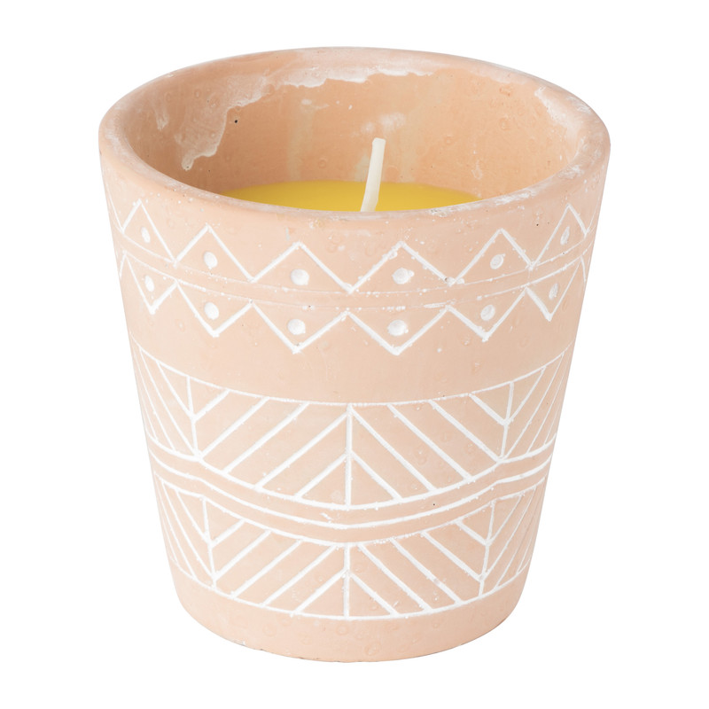 Citronella kaars terra - diverse varianten 