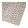 Buitenkleed ethnic - beige/wit - 160x230 cm