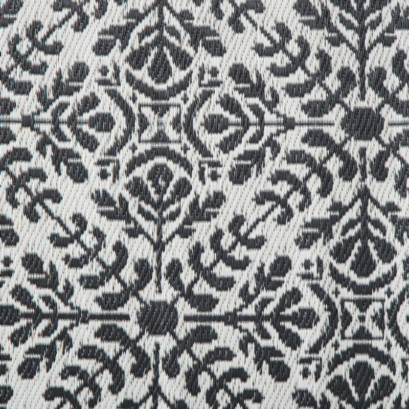 Buitenkleed ethnic - zwart - 160x230 cm