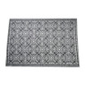 Buitenkleed ethnic - zwart - 160x230 cm