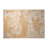 Buitenkleed leaves - geel - 160x230 cm