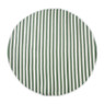 Buitenkleed streep - groen - ø150 cm
