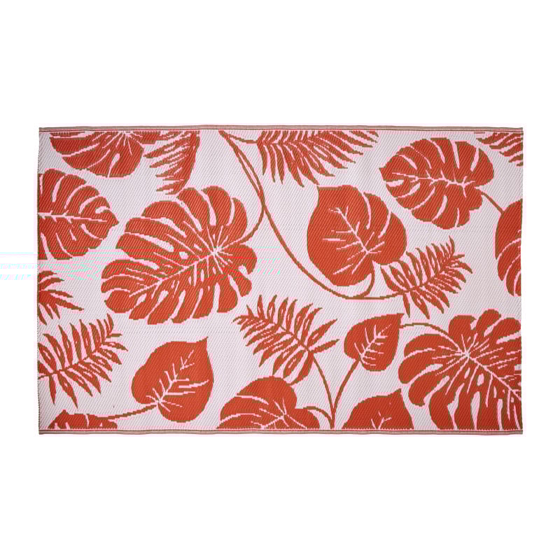 Buitenkleed damast - terra - 300x200 cm