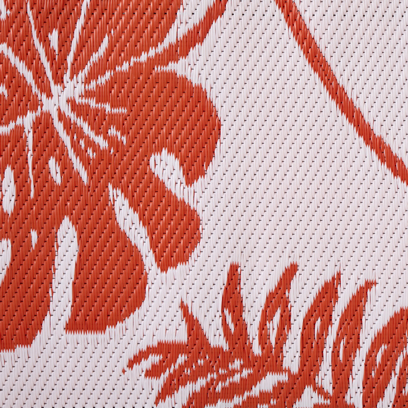 Buitenkleed damast - terra - 300x200 cm