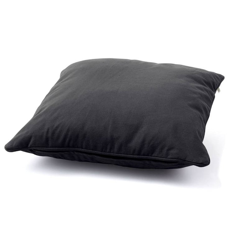 Dutch Decor sierkussen Java XL - zwart - 70x70 cm