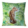 Sierkussen jungle luipaard - multikleur - 45x45 cm