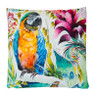 Sierkussen jungle papegaai - multikleur - 45x45 cm