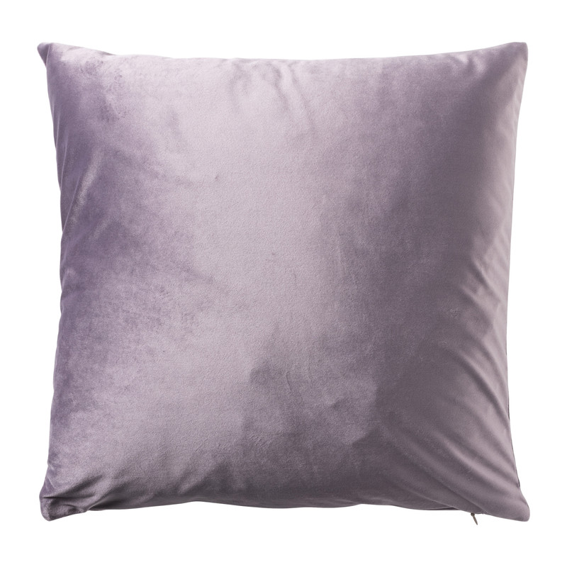 Sierkussen tijger - paars/goud - 45x45 cm