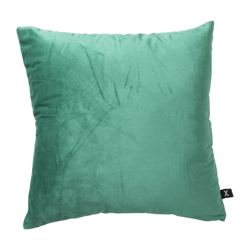 Kussen aap - groen/goud - 45x45 cm 