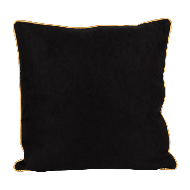 Sierkussen luipaard - zwart/wit - 45x45 cm