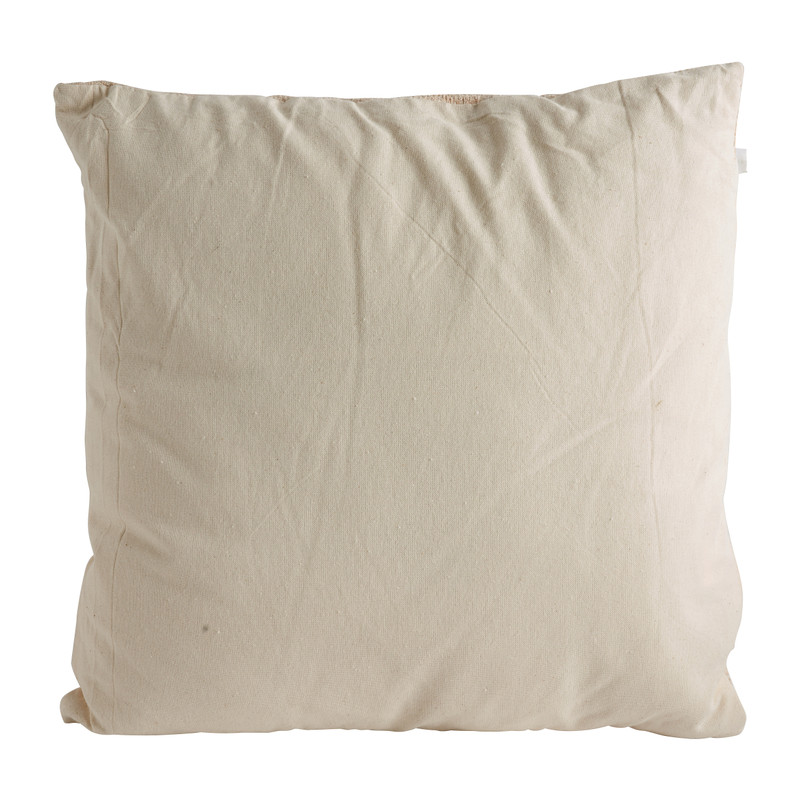 Sierkussen melange - naturel - 45x45 cm