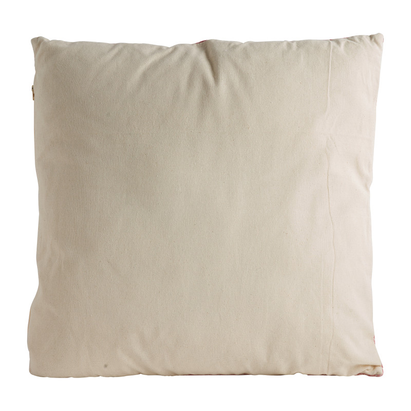 Sierkussen melange - roze - 45x45 cm