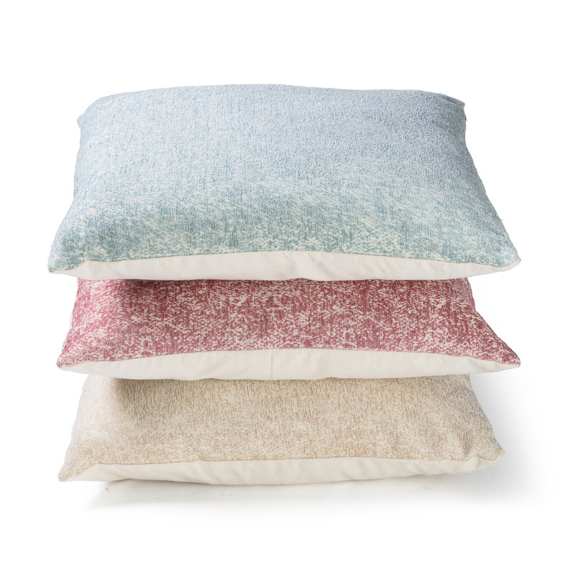 Sierkussen melange - roze - 45x45 cm