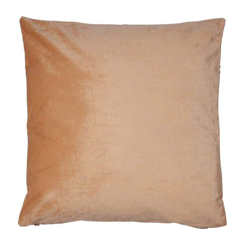 Sierkussen Maison luipaard - oranje - 45x45 cm