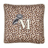 Sierkussen M luipaard - bruin - 45x45 cm