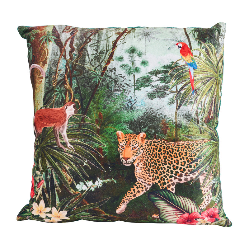 Sierkussen jungle - 40x40 cm 