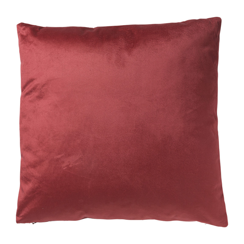 Sierkussen wonderlijke aap - rood - 45x45 cm