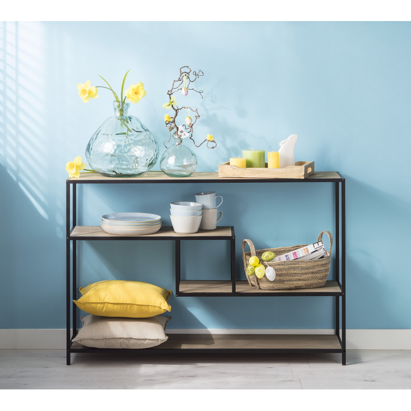 Linnen sierkussen - taupe - 43x43 cm