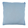 Linnen sierkussen - blauw - 43x43 cm