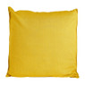 Linnen sierkussen - okergeel - 60x60 cm