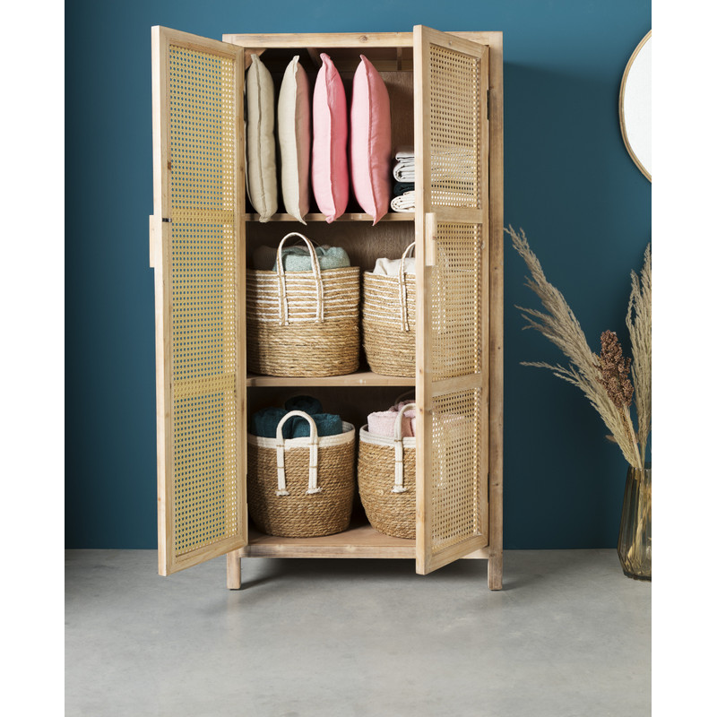 Linnen sierkussen - roze - 60x60 cm