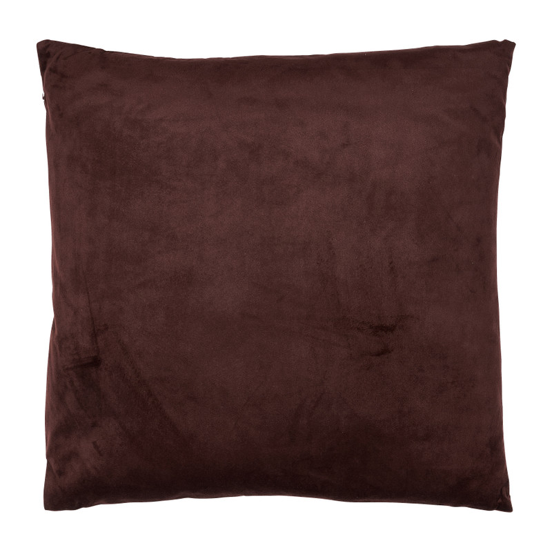 Sierkussen vintage - bordeauxrood - 45x45 cm