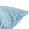 Sierkussen blokje - soft blauw - 60x60 cm