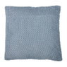 Sierkussen blokje - lichtblauw - 45x45 cm