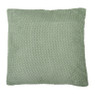 Sierkussen blokje - lichtgroen - 60x60 cm