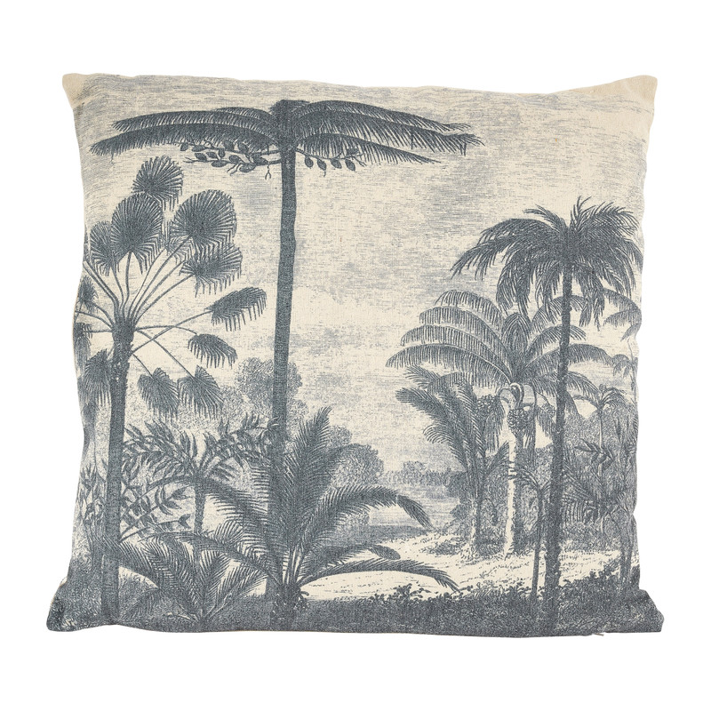 Sierkussen gravure - natuur - 45x45 cm