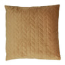 Sierkussen gestanst - okergeel - 45x45 cm