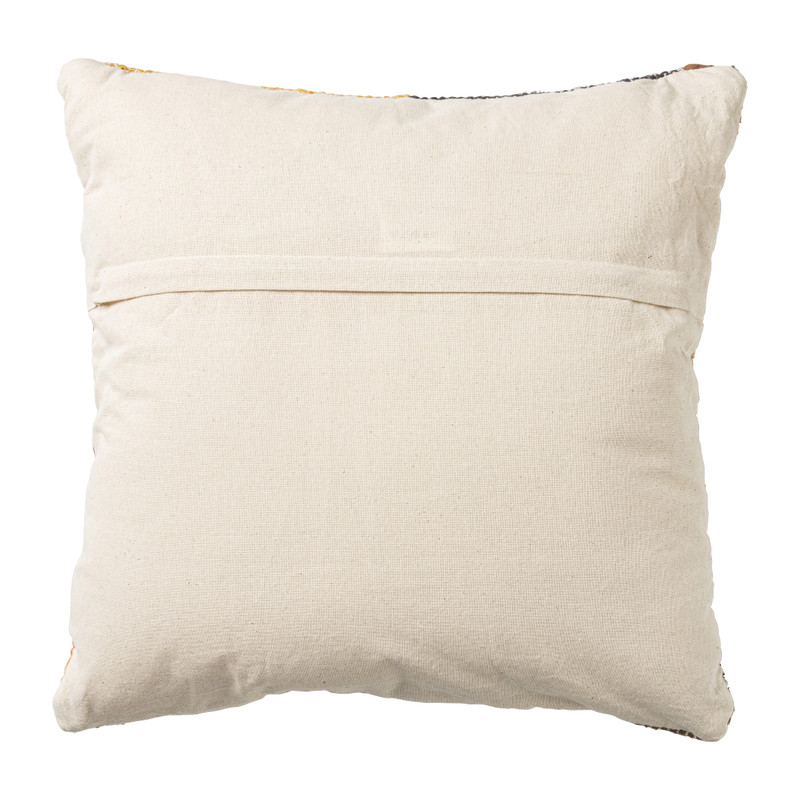 Sierkussen driehoek - bruin - 45x45 cm