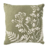 Sierkussen bloemenweide - groen - 45x45 cm