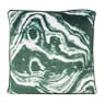 Sierkussen marmer - groen - 45x45 cm