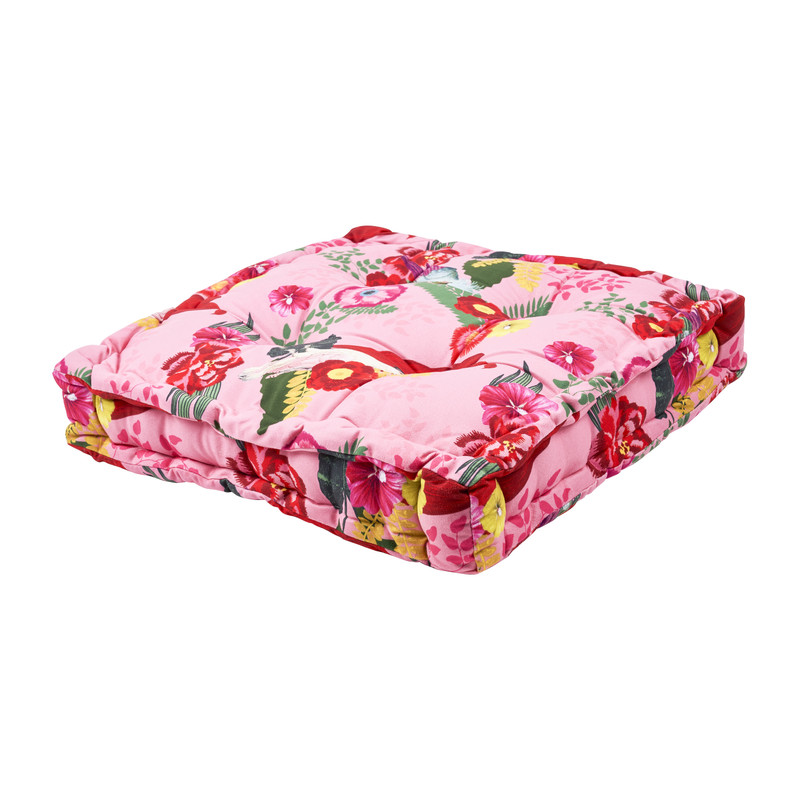Matraskussen tropical roze - 45x45 cm 