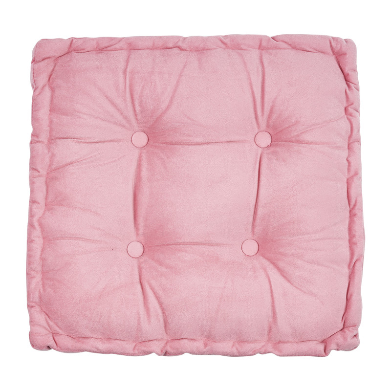 Matraskussen roze - 45x45 cm*