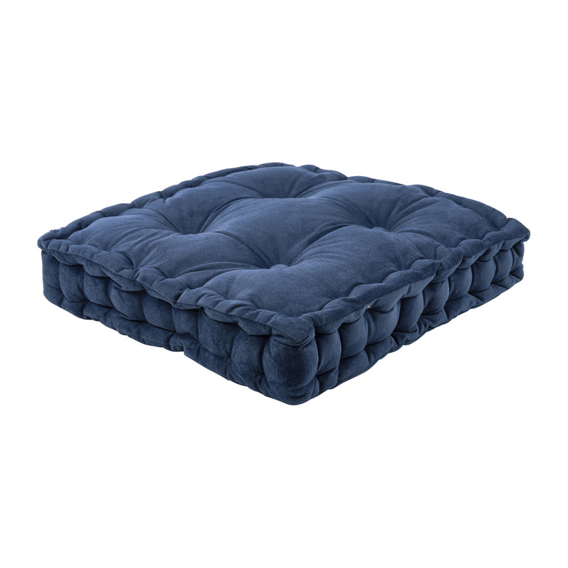 Matraskussen donkerblauw - 45x45 cm 