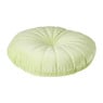 Sierkussen rond - groen - 40 cm